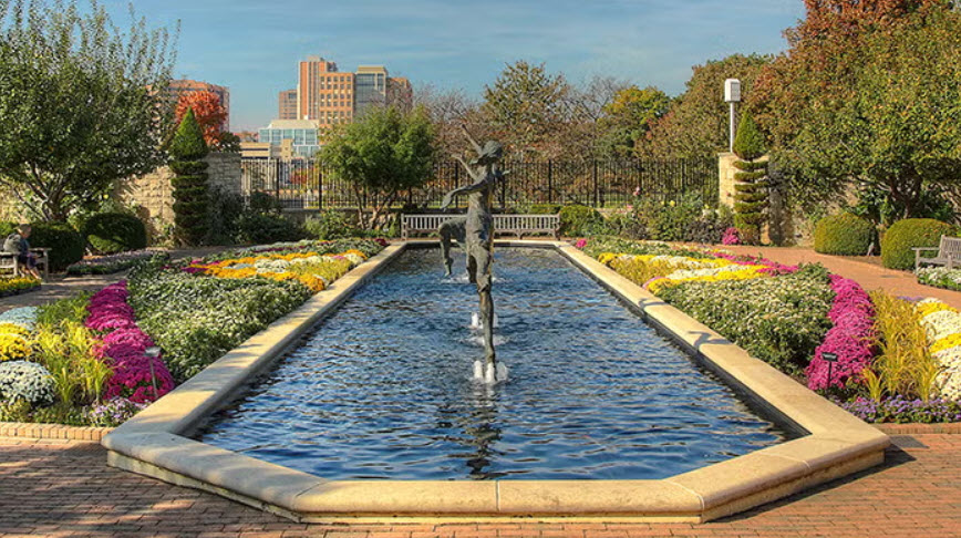 Ewing and Muriel Kauffman Memorial Garden, United States